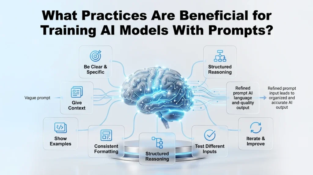 what practices are beneficial for training ai models with prompts