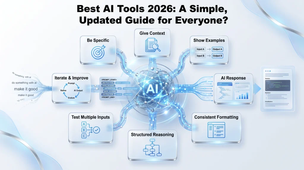 Simple guide to the best AI tools 2026 for writing, images, video, music, and coding