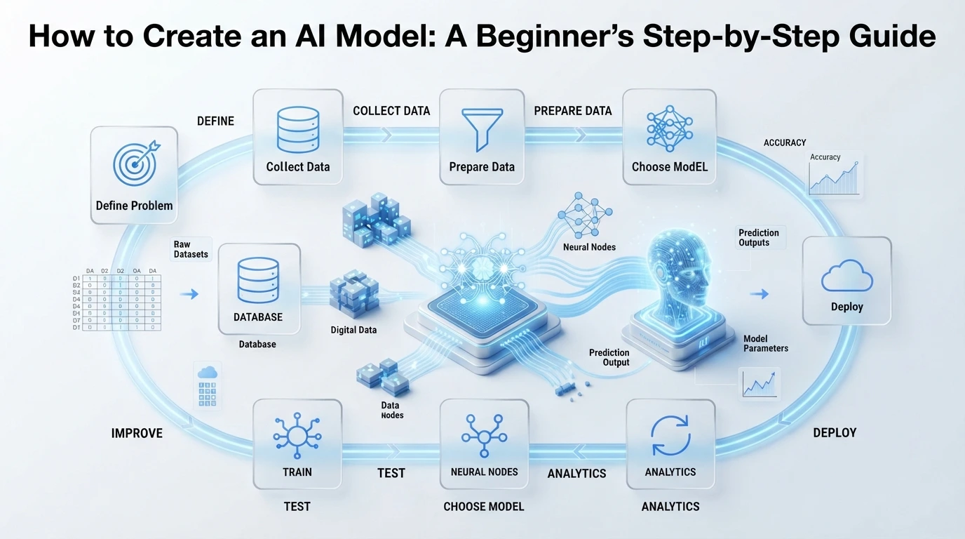 how to create an ai model